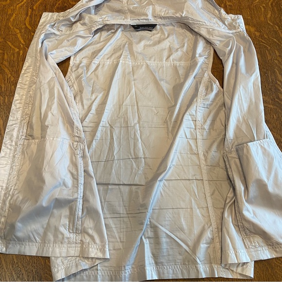 BEAN POLE GOLF SILVER METALLIC LIGHTWEIGHT HOODED GOLF TENNIS SLEEVELESS VEST - Picture 13 of 16